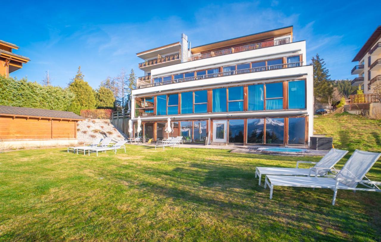 Boutique Hotel Art De Vivre & Spa Crans-Montana Exterior foto