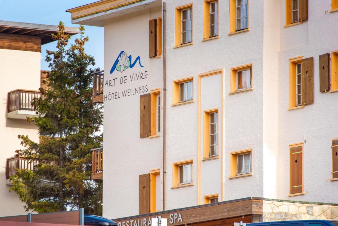 Boutique Hotel Art De Vivre & Spa Crans-Montana Exterior foto