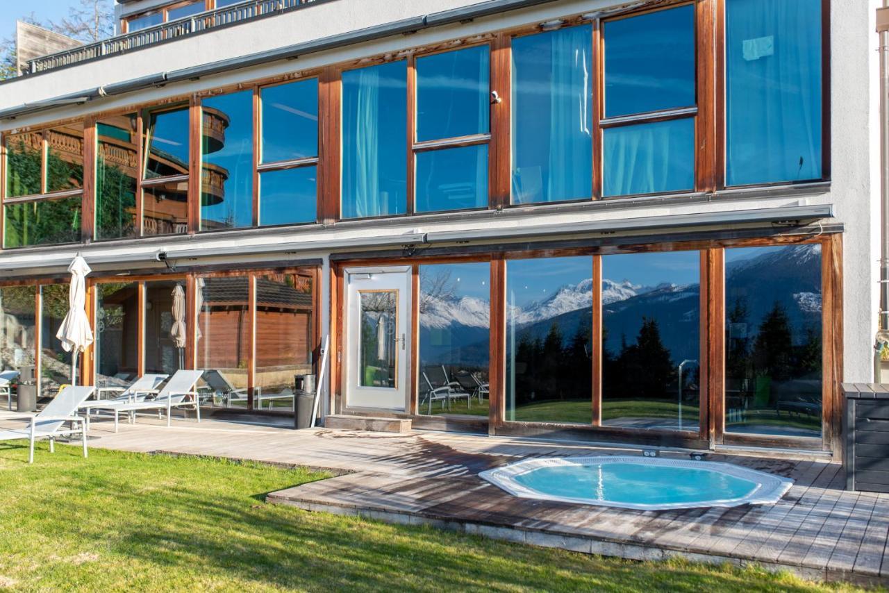 Boutique Hotel Art De Vivre & Spa Crans-Montana Exterior foto